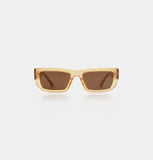Fame Sunglasses in Yellow Transparent from A. Kjaerbede