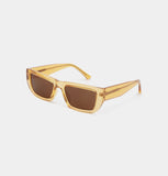 Fame Sunglasses in Yellow Transparent from A. Kjaerbede