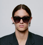 Nancy Sunglasses in Black Demi Tortoise from A. Kjaerbede
