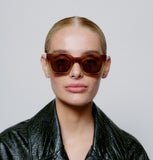 Nancy Sunglasses in Demi Brown from A. Kjaerbede
