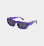 Fame Sunglasses in Purple Transparent from A. Kjaerbede
