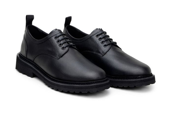 Everyday Derby in Corn Leather from Ahimsa – MooShoes