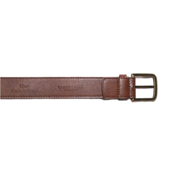 Cognac Turn-Lock Buckle Belt - Adjustable from 60cm to 100cm Cognac Adjustable Belt - The Modern Groom main image 4