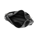 Charlie Black Recycled Vegan Shoulder Bag from Melie Bianco