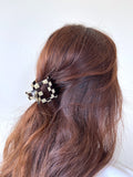 Lavender Checkered Claw Hair Clip