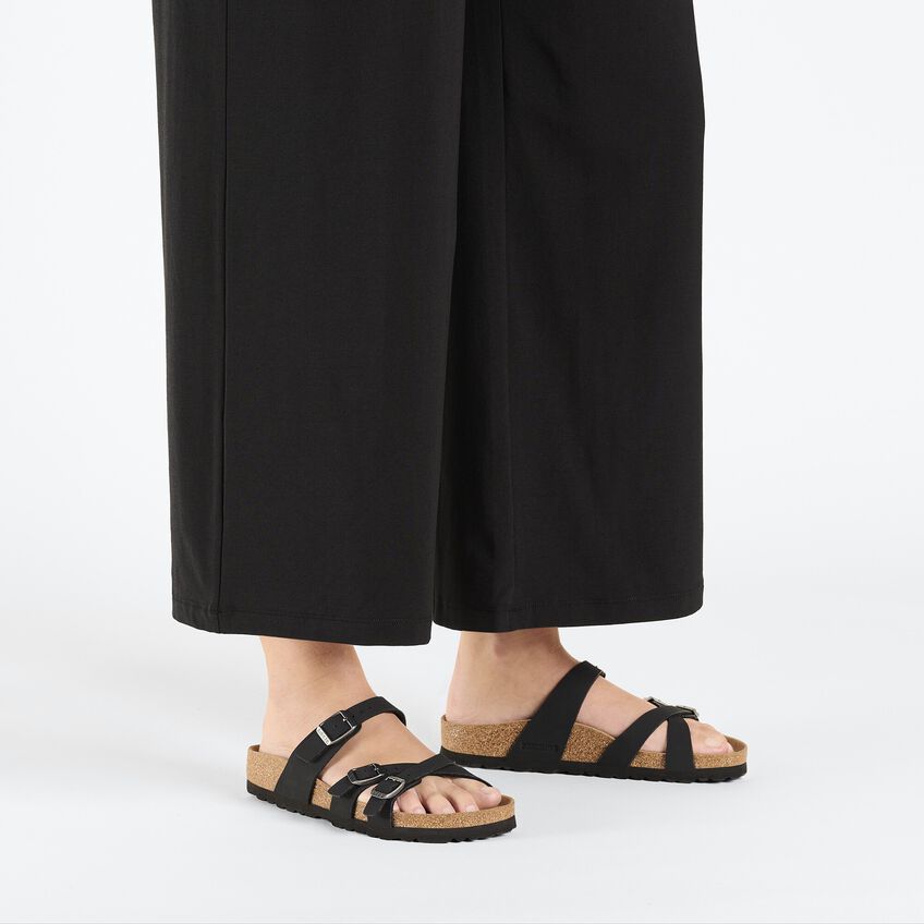 Franca Vegan in Black from Birkenstock – MooShoes