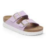 Arizona Platform Vegan in Crocus from Birkenstock