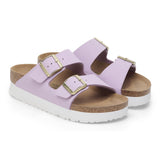 Arizona Platform Vegan in Crocus from Birkenstock