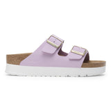 Arizona Platform Vegan in Crocus from Birkenstock