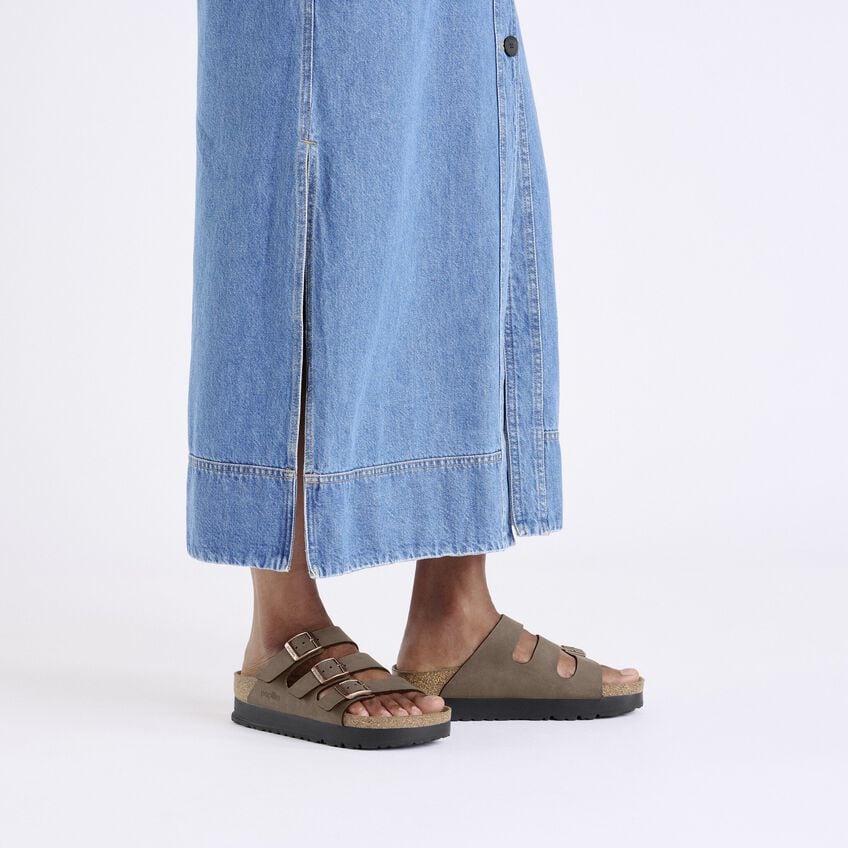 Florida Platform Vegan in Mocha from Birkenstock – MooShoes