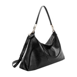 Charlie Black Recycled Vegan Shoulder Bag from Melie Bianco