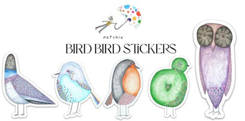 Bird Bird Sticker Pack from natchie