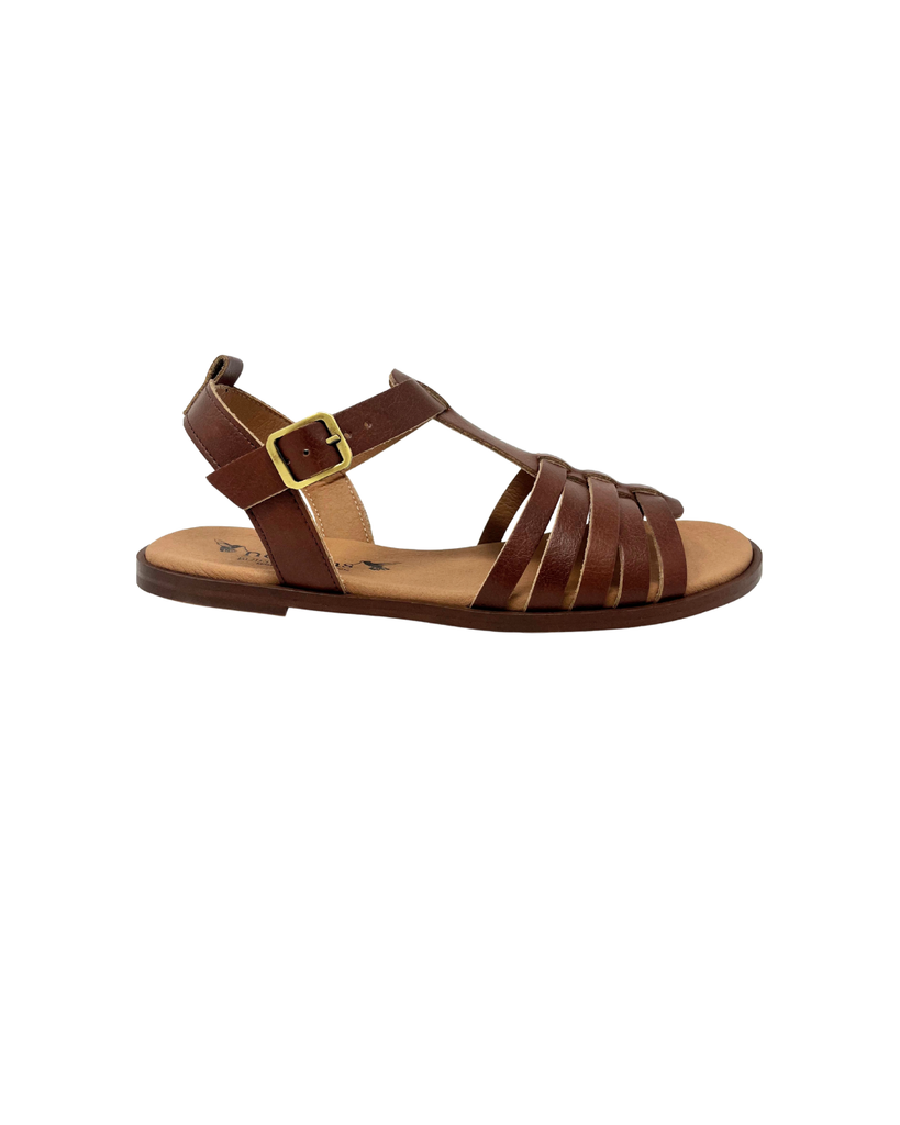 Alexandra Sandal in Tan from Novacas