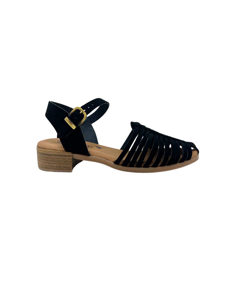 Novacas Wanda in Black Suede from Novacas – MooShoes