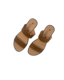 Jessa Slide in Tan Suede from Novacas