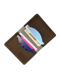 Card Holder in Brown from Vegetarian Shoes