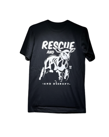 Rescue & Disrupt Lamb Unisex Tee from Praxis