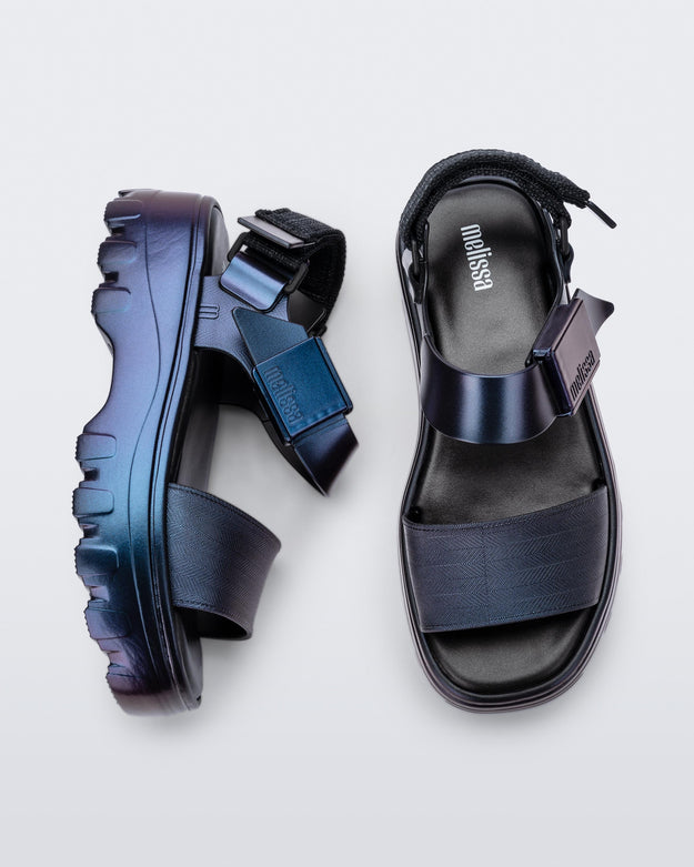 Kick Off Sandal in Metallic from Melissa – MooShoes