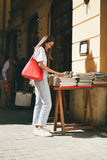 Totissimo Bag in Cherry Red from Canussa