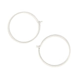 Medium Hoop Earrings in Silver from Freshie & Zero