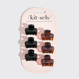 Recycled Plastic X-Small Claw Clips - 6 pc