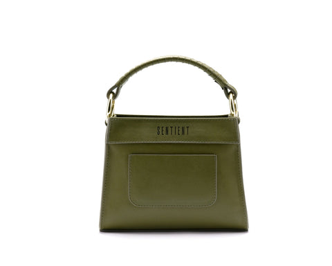 Panthera Mini in Olive Cactus Leather from SENTIENT