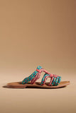 Read My Mind Sandal in Teal from BC Footwear