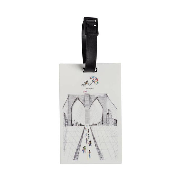 Brooklyn Bridge Luggage Tag from natchie