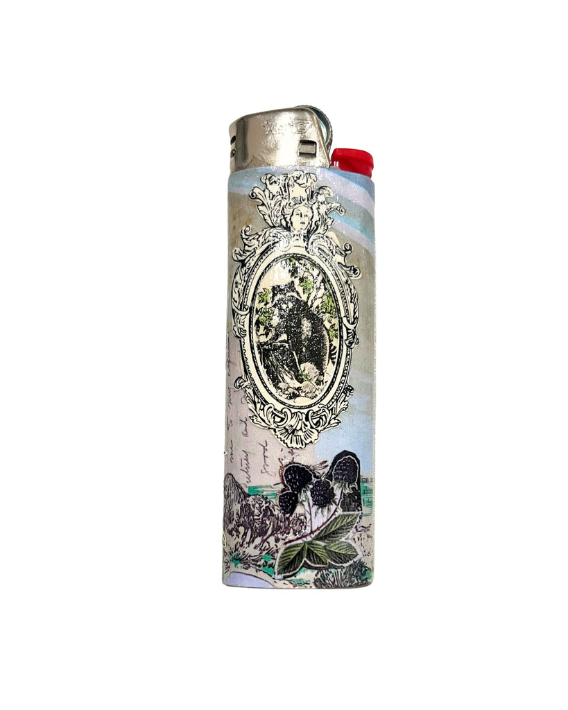 Roey Decoupage Racoon Lighter