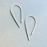 Arch Hoop Earrings in Silver from Freshie & Zero