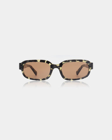 Will Sunglasses in Black/Yellow Tortoise from A. Kjaerbede