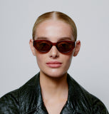 Winnie Sunglasses in Brown from A. Kjaerbede