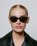 Winnie Sunglasses in Dark Green from A. Kjaerbede