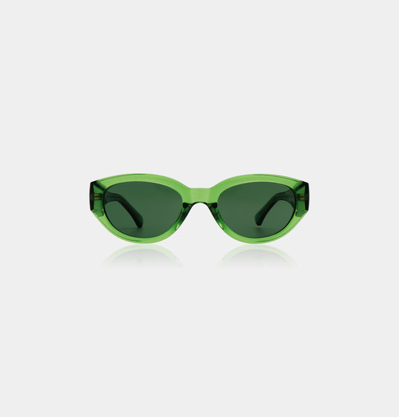 Winnie Sunglasses in Light Olive Transparent from A. Kjaerbede