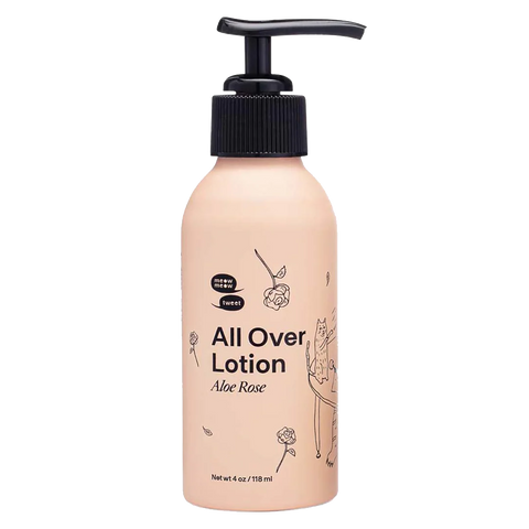 Aloe Rose All Over Lotion from Meow Meow Tweet