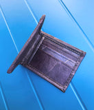 Bifold Wallet in Navy Fallen Leaves