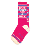 Cats Don't Give a F*** Socks from Gumball Poodle