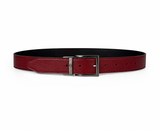 Reversable Belt in Red / Black from Canussa