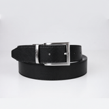 Reversable Belt in White / Black from Canussa