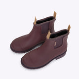 Bobbi Rain Boot in Dark Cherry from Merry People