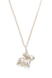 Sterling Silver Bunny Necklace from Collarbone Jewelry