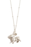 Sterling Silver Bunny Necklace from Collarbone Jewelry