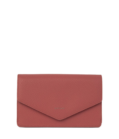 Cloe Wristlet + Wallet in Lychee from Matt & Nat