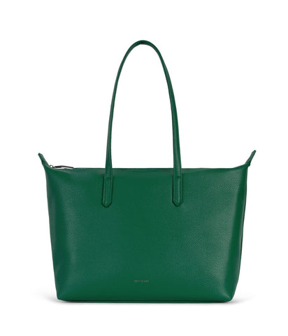 Abbi Zippered Tote in Avocado from Matt & Nat