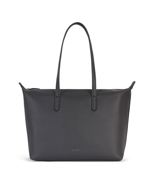 Abbi Zippered Tote in Coal from Matt & Nat