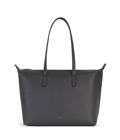 Abbi Zippered Tote in Coal from Matt & Nat