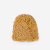 Faux Fur Beanie in Camel from Verloop Knits