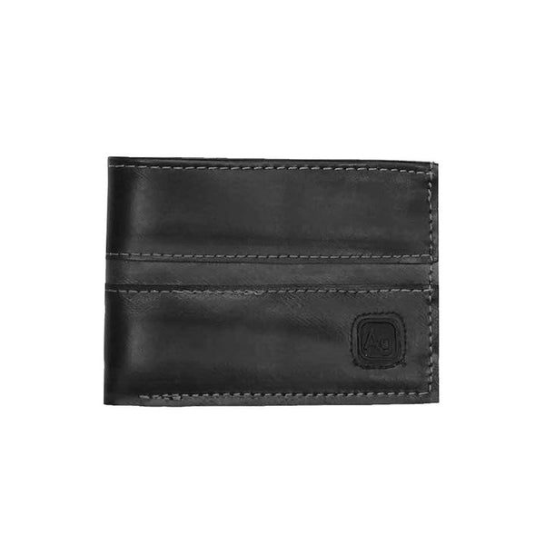 Franklin Wallet in Black Bike Tube