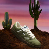 GEN9 Cactus Sneaker in Full Khaki Suede from MoEa
