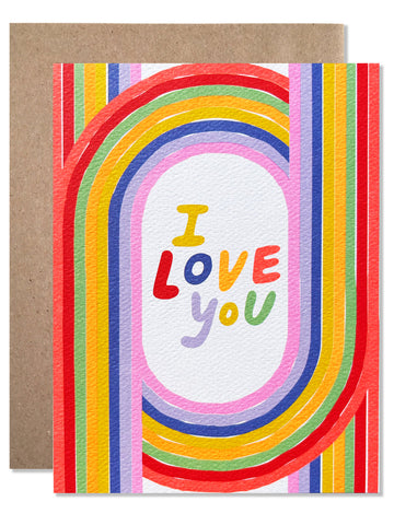 I Love You Card from Hartland Cards